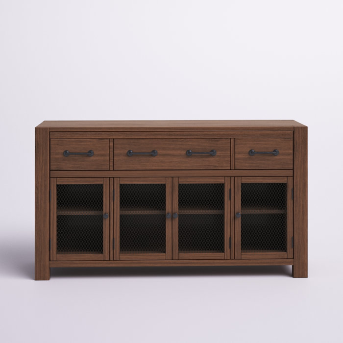 Mistana™ Trevion 61'' Solid Wood Sideboard & Reviews Wayfair